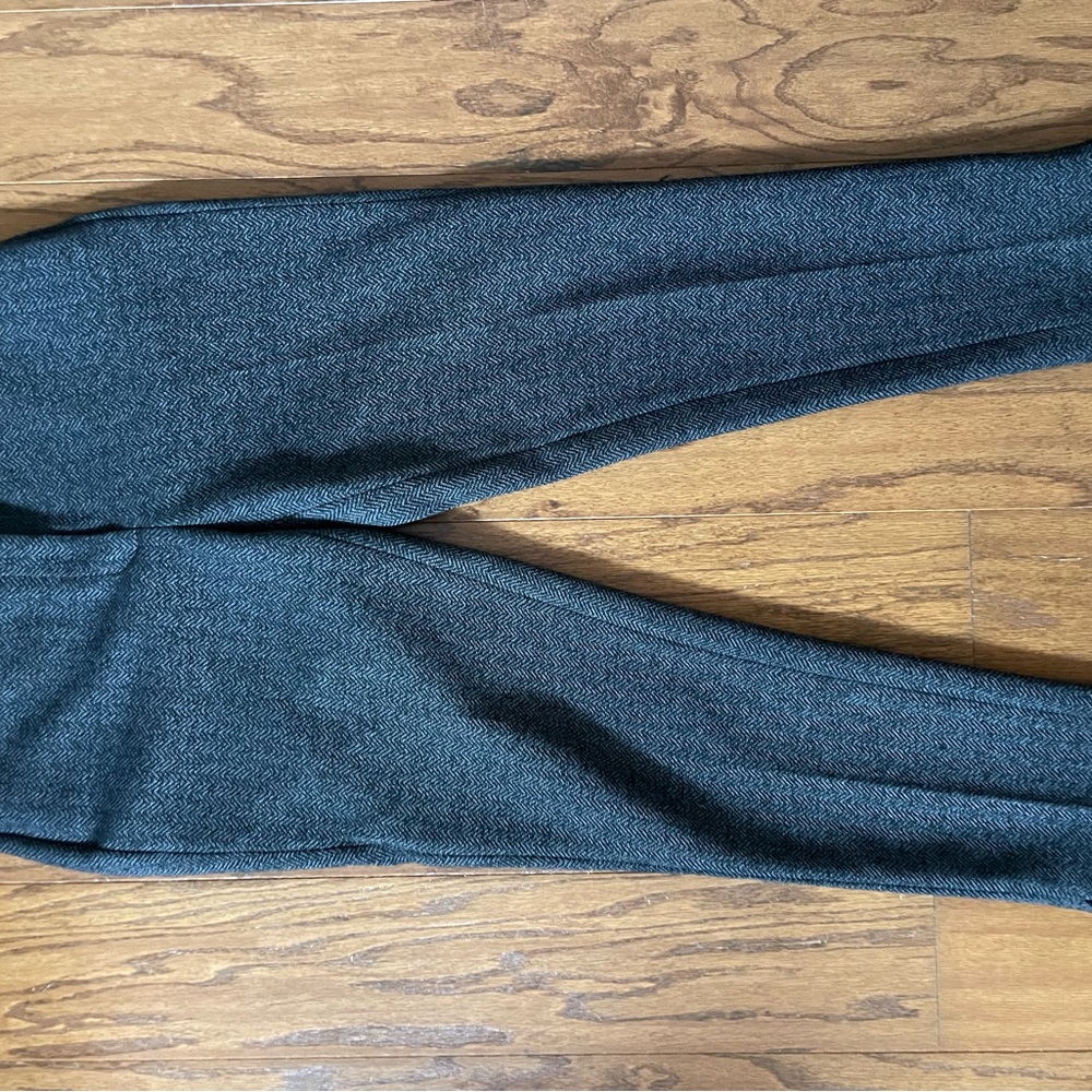 Cozy Gray Knit Pants
